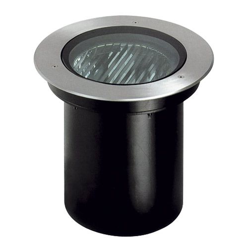 [LK-TO3707A-6] Luminaire  Projecteur de Sol G12 70W acier+alim incorporé 230V IP67