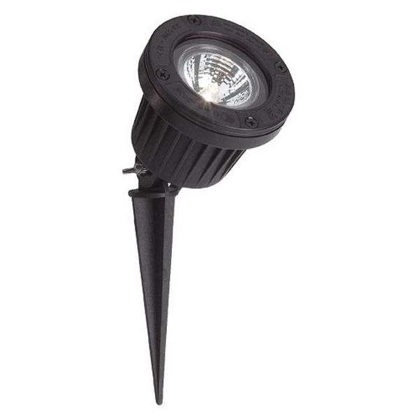 [LEO-02006] Luminaire  Spot Piquet Gx5,3 12V 50W 12V noir