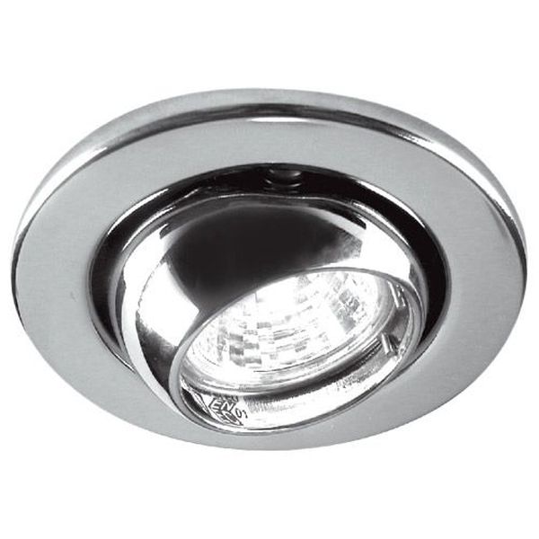 [ECC-01] Luminaire  Spot Encastré blanc 12V 35W (ampoule et alim non inclus)