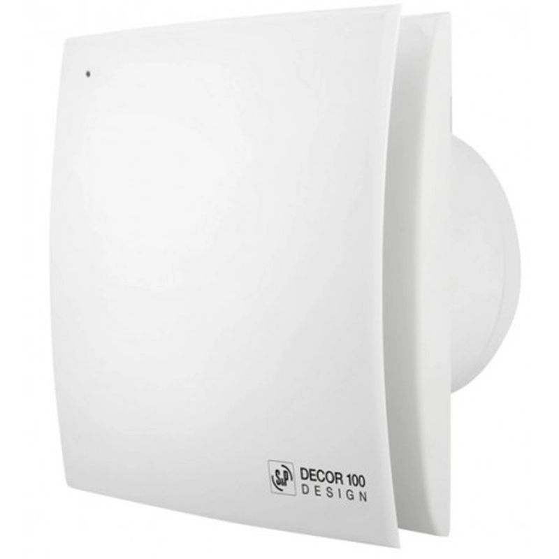 [UNE-401447] Aérateur extra-plat design, 80 m3/h, 10,7W, temporisation réglable, D 100 mm