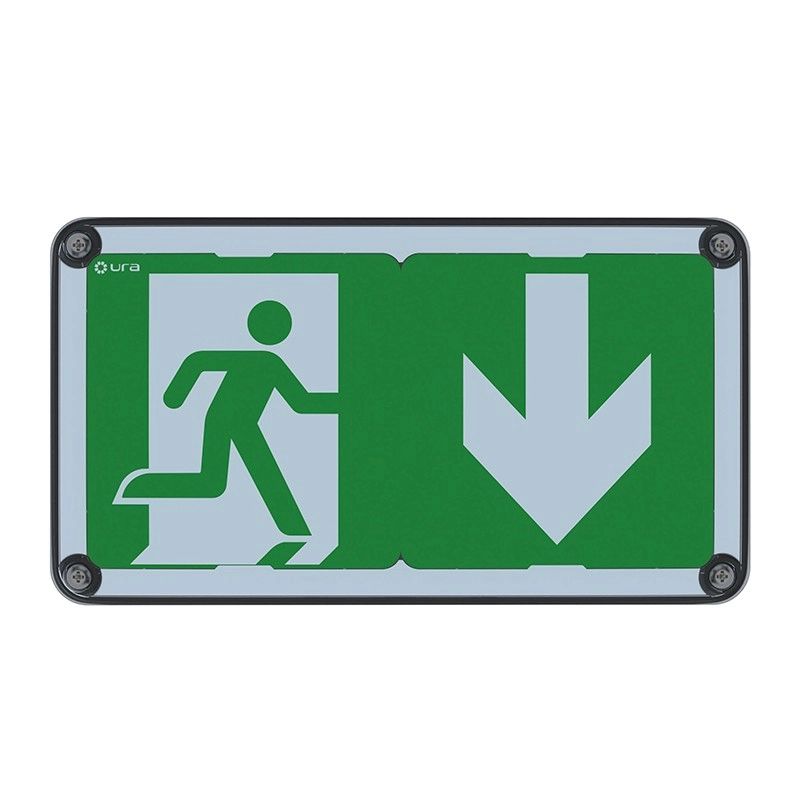 [URA-117547V] BAES+BAEH Uraproof V SATI 45lm/1h- 8lm/5h IP66 IK10