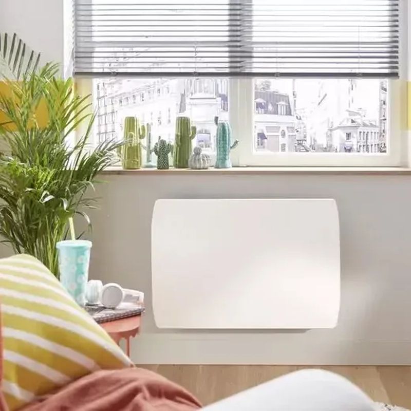 Oslo 2 - radiateur horizontal - 1500W - blanc satiné
