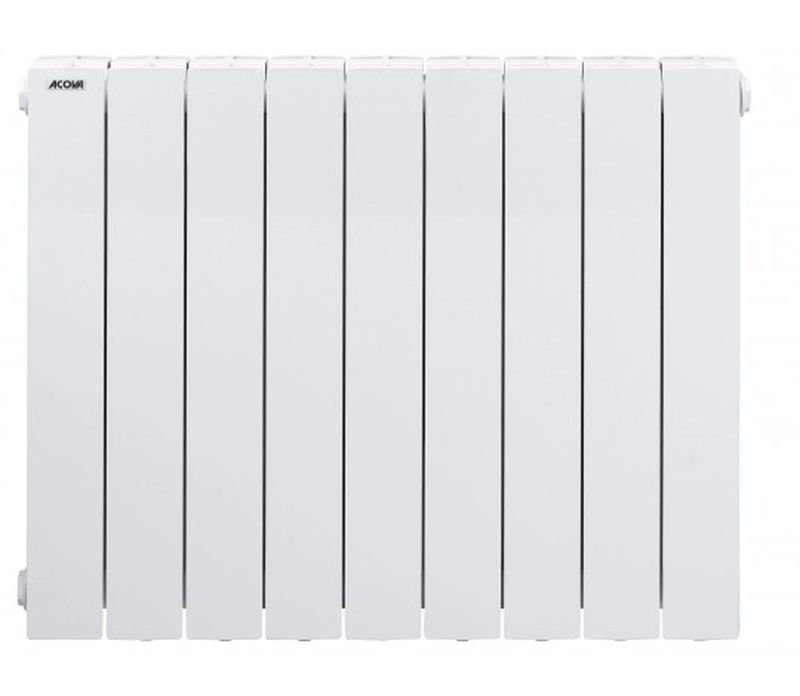 Radiateur acova Atoll Blanc RAL9010 1000W 575X637mm a_thermostat digital