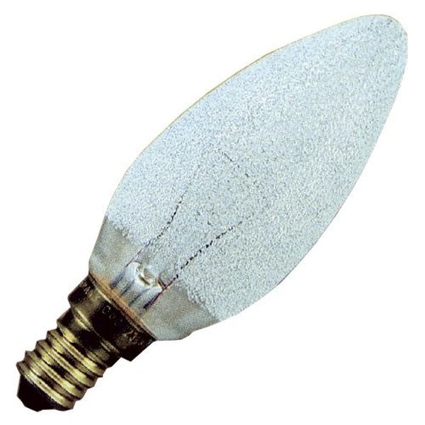 Ampoule Flamme déco Cristal Claire E14 40W 230V