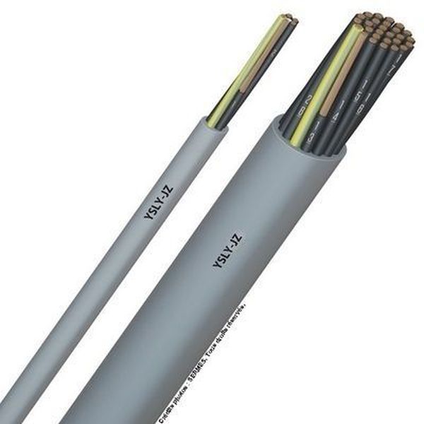 Câble Électrique Ysly-Jz 12G1.5 Gris 500V - Prix au mètre