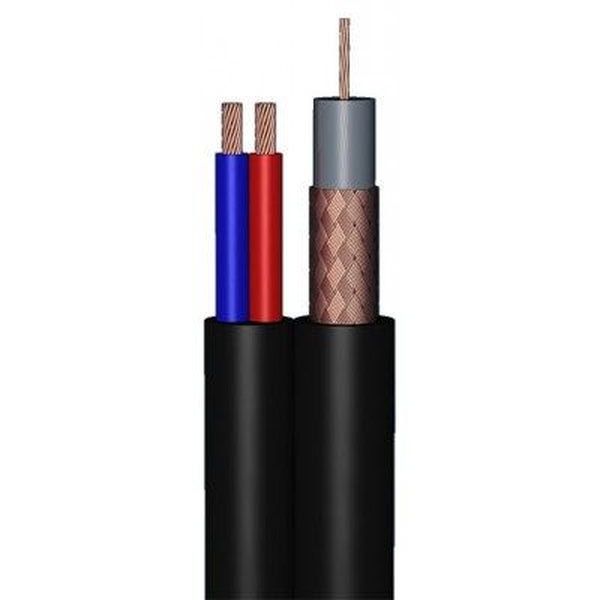 Câble Rg59_2 X 0.75+Coaxial Transmission Signal Cameras - Prix au mètre