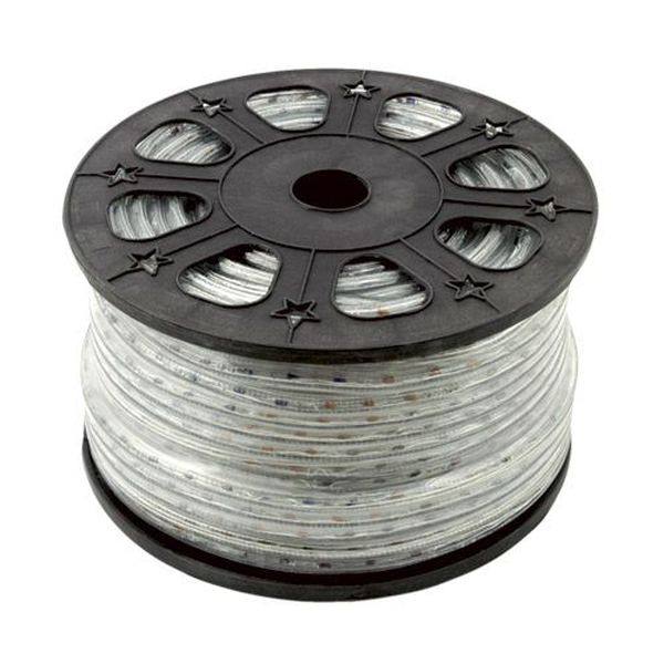 Luminaire  Rouleau cordon lumineux PVC rouge 100M 230v 16,4w au mètre