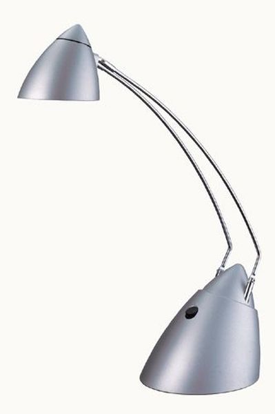 Luminaire  Lampe de bureau argent articule G6,35 35W INTIMUS
