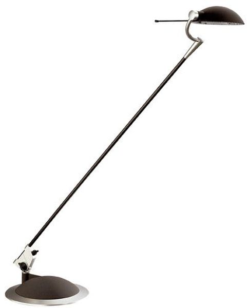 Luminaire  Lampe de bureau noir articule transfo. 230/12V G6 35 50W INTIMUS