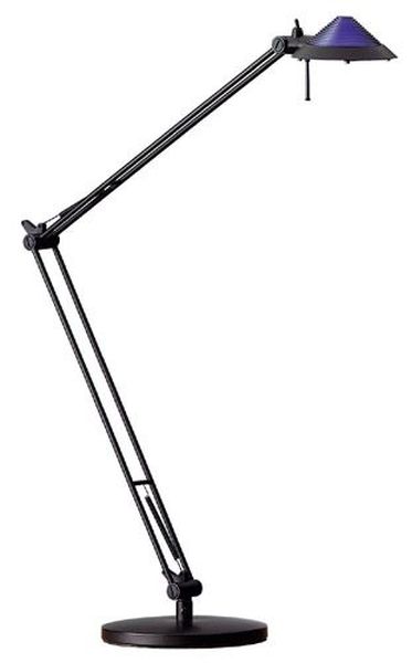 Luminaire  Lampe de bureau noir articule transfo. 230/12V G6,35 50W INTIMUS