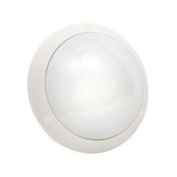 Luminaire  Hublot blanc détecteur E27 Led 20W 2400lm 4000K IP65 230V