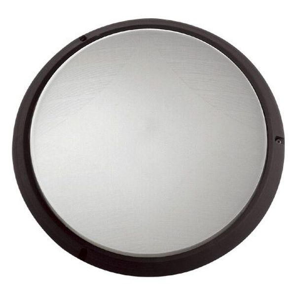 Luminaire  Hublot noir E27 60W Platax Classe II IP55 230V