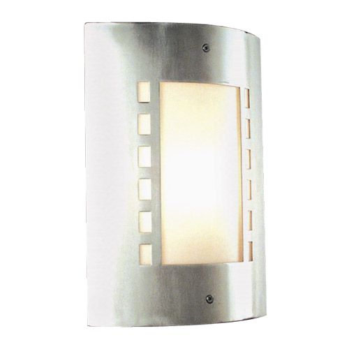 Luminaire  Applique inox E27 60W 230V IP44
