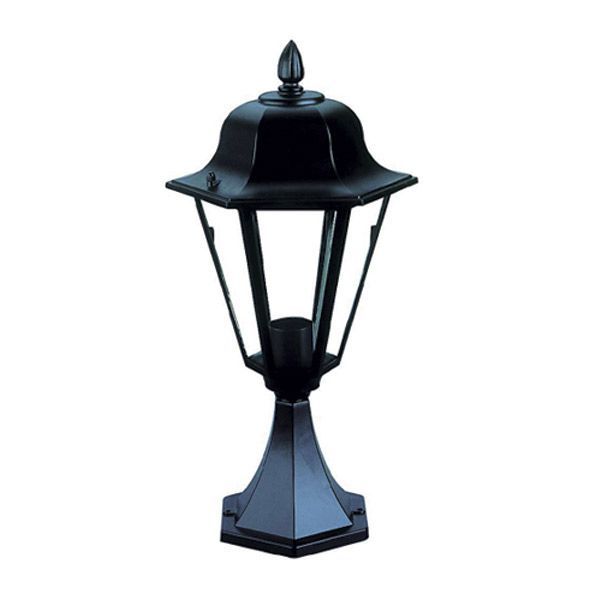 Luminaire  MINI BORNE 1 TETE E27 NOIR