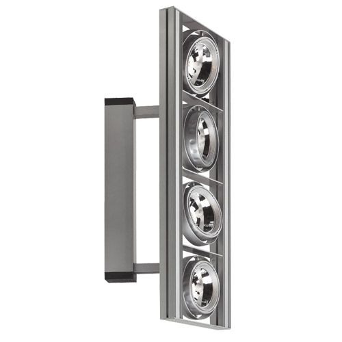 Luminaire  Cadran en ligne 4xAR111 50W+alim+lampes 230V