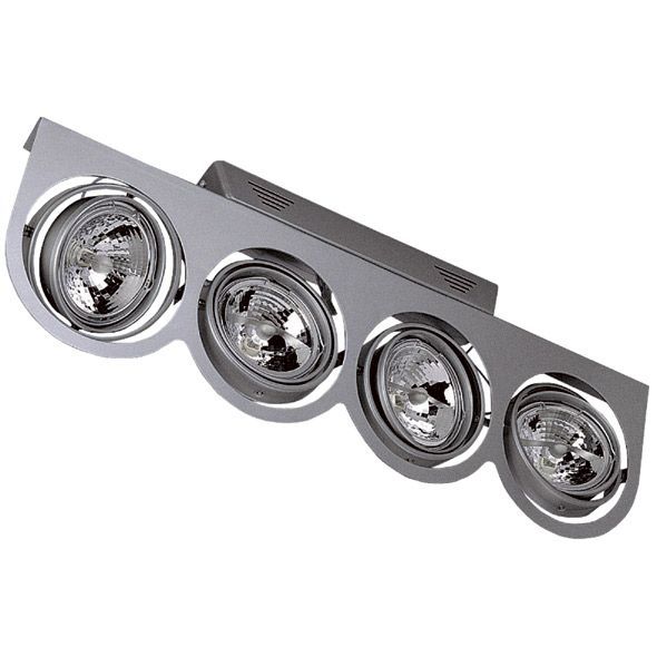 Luminaire  PROJ.ORIENT. 4XAR111 50W+ALIM