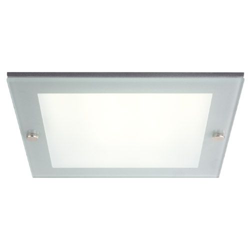Luminaire  Encastré Fluocompacte acier 2x26W Ferromagnetique IP20