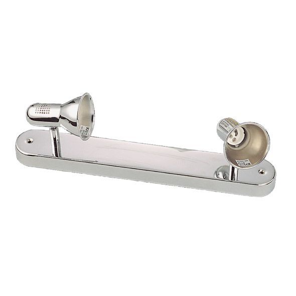 Luminaire  REGLETTE 2 SP. CHROME 50W GU10