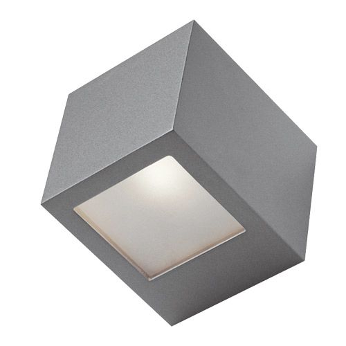 Luminaire  Applique 60W G9 aluminium verre argent 230V