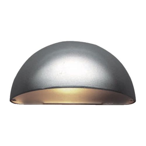 Luminaire  Applique E27 60W 230V Graphite difuseur polycarbonate IP65 CL 1