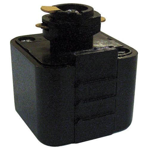 Luminaire  Adaptateur 6A gris 1 allumage