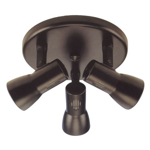 Luminaire  Plafonnier 3xr63 noir 60W E27 230V