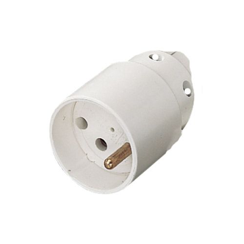 Elec Fiche femelle 16a+t noir eclips -21350