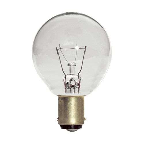 [L-9222] Lampe Sphérique B15D 230V 40W Claire - spéciale -