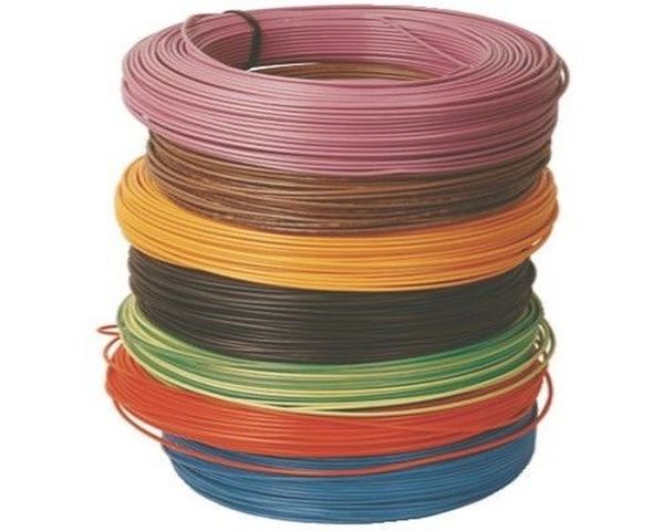 [CAB-101V] Fil Électrique H07VU 2.5 Rigide Violet - Couronne De 100M