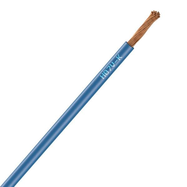 Fil Électrique H05Vk 1 mm² Souple Bleu - Couronne De 100M