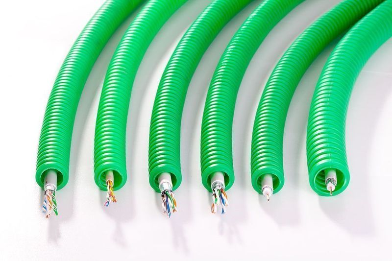 [ICTA-TV17VAT] Gaine Préfilée Électique Cab Tv Sat 17Vatca Ø20 - Couronne De 100M