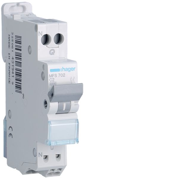 Elec Disj. 1p+n 3ka c2a sanvis 1m MFS702