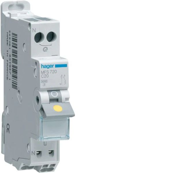 Elec Disj. 1p+n 3ka c20a sanvis 1m MFS720