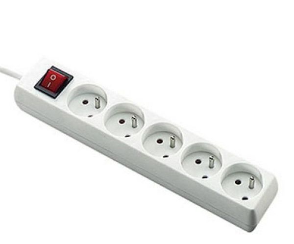 Elec Bloc 5 pc+t+interrupteur 3x1 1m50 -11172I