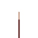 Fil Électrique H07VU 1.5 Rigide Marron - Couronne De 100M