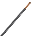 Fil Électrique H05Vk 0.75 mm² Souple Noir - Couronne De 100M