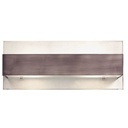 Luminaire  APPLIQUE 2X40W E14 VERRE METAL