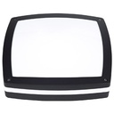 Luminaire  Hublot aluminium noir G24q3 2x26W 230V Classe I IP54