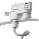 Luminaire  Adaptateur 6A 3 allumages blanc accessoire rail