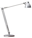 Luminaire  Lampe de bureau argent articule G6,35 50W INTIMUS