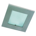 Luminaire  Spot Encastré fixe inox 12V 20W (ampoule et alim non inclus)