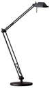 Luminaire  Lampe de bureau noir articule transfo. 230/12V G6,35 50W INTIMUS