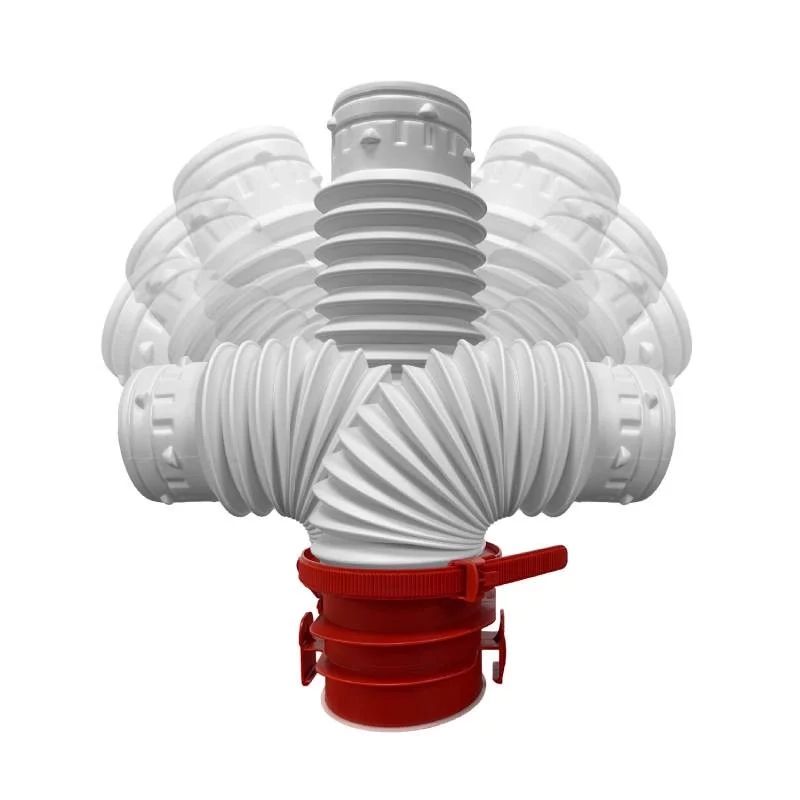 [UNE-890050] Piquage flexible sanitaire OCTEO D 80