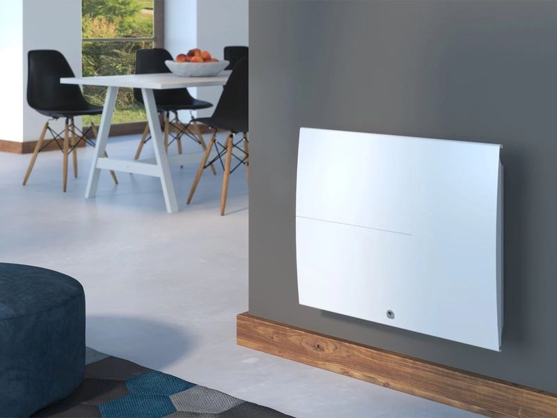 [THE-479314] Radiateur chaleur douce Ténérife horizontal blanc 1250W