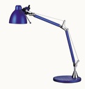Luminaire  Lampe de bureau bleu articule transfo. 230/12V G6,35 50W INTIMUS