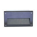 Luminaire  Encastré Mural noir E27 60W 230V IP54