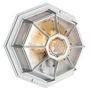 Luminaire  Plafond Apollo blanc E27 60W 230V IP44