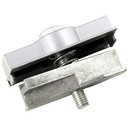 Luminaire  Fixation Mecanique 3 allumages gris accessoire rail