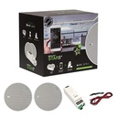 Elec Kbsound star 2,5 bluetooth avec 2 h.p blanc 50804