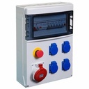 Elec Coffret de distribution 4 pc / 1pc 3p+n+t 32a - GP31324